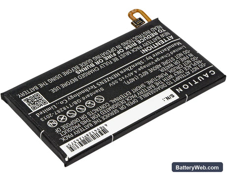 Samsung Galaxy A3 2017 Replacement Battery, 3.85V, 2350mAh, Li-Polymer 4