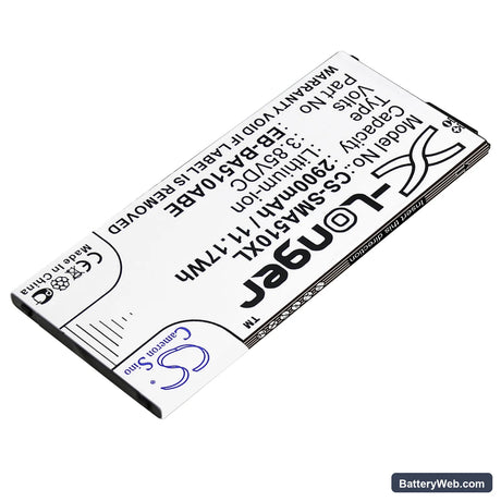 Samsung Galaxy A5 2016 Duos Replacement Battery, 3.85V, 2900mAh, Li-ion 2