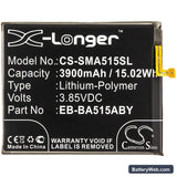 Samsung Galaxy A51 2019 Replacement Battery, 3.85V, 3900mAh, Li-Polymer 3