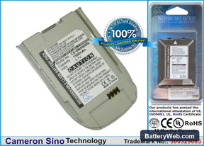 Samsung SPH-600 Replacement Battery, 3.7V, 1000mAh, Li-ion 1