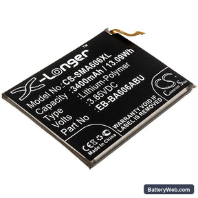 Samsung Galaxy A60 Replacement Battery, 3.85V, 3400mAh, Li-Polymer 1