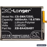 Samsung Galaxy A426 Replacement Battery, 3.85V, 4900mAh, Li-Polymer 3