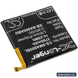 Samsung Galaxy A80 Replacement Battery, 3.85V, 3700mAh, Li-Polymer 2