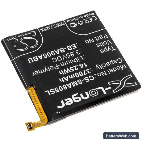 Samsung Galaxy A80 Replacement Battery, 3.85V, 3700mAh, Li-Polymer 2
