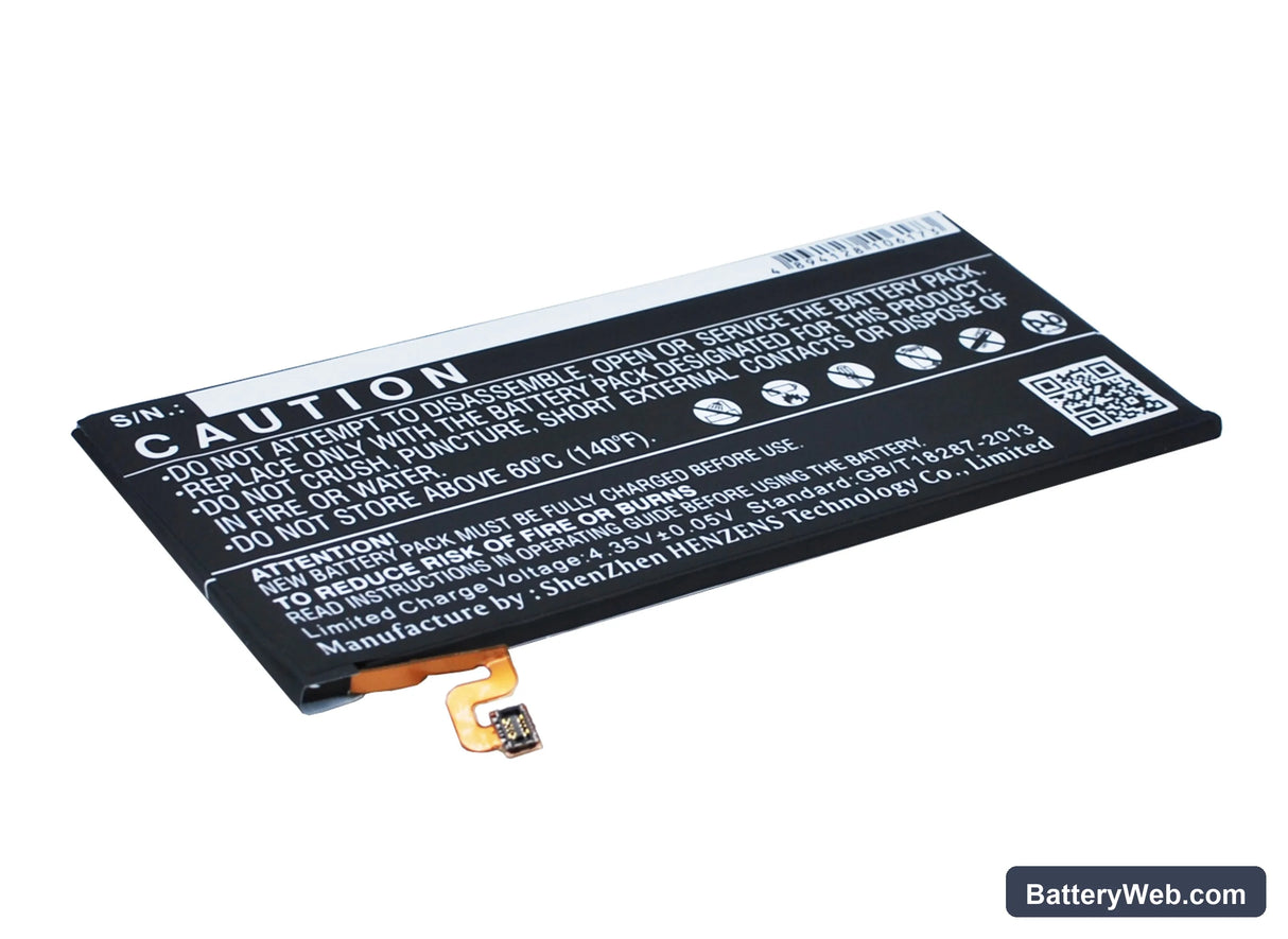 Samsung SM-A8000 Replacement Battery, 3.8V, 3050mAh, Li-Polymer 4
