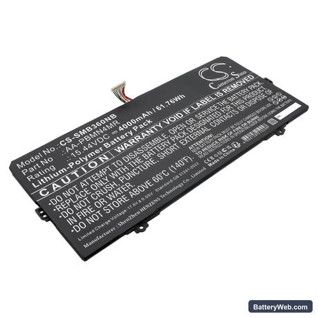 Samsung Galaxy Book2 Pro 13 Replacement Battery, 15.44V, 4000mAh, Li-Polymer 1