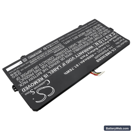 Samsung Galaxy Book2 Pro 13 Replacement Battery, 15.44V, 4000mAh, Li-Polymer 2
