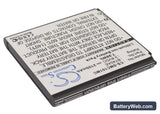 Samsung Galaxy S4 Zoom LTE Replacement Battery, 3.8V, 2100mAh, Li-ion 2