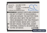 Samsung Galaxy S4 Zoom LTE Replacement Battery, 3.8V, 2100mAh, Li-ion 5