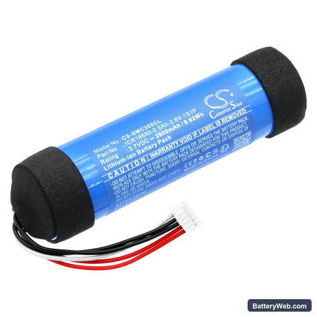 Snom C300 Bluetooth 5.0 Conference Speakerphone Replacement Battery, 3.7V, 2600mAh, Li-ion 1