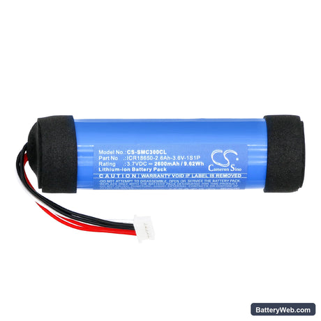 Snom C300 Bluetooth 5.0 Conference Speakerphone Replacement Battery, 3.7V, 2600mAh, Li-ion 3