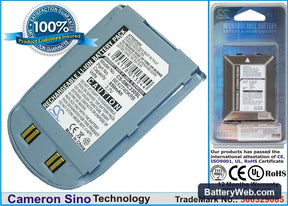 Samsung SCH-N330 Replacement Battery, 3.7V, 850mAh, Li-ion 1
