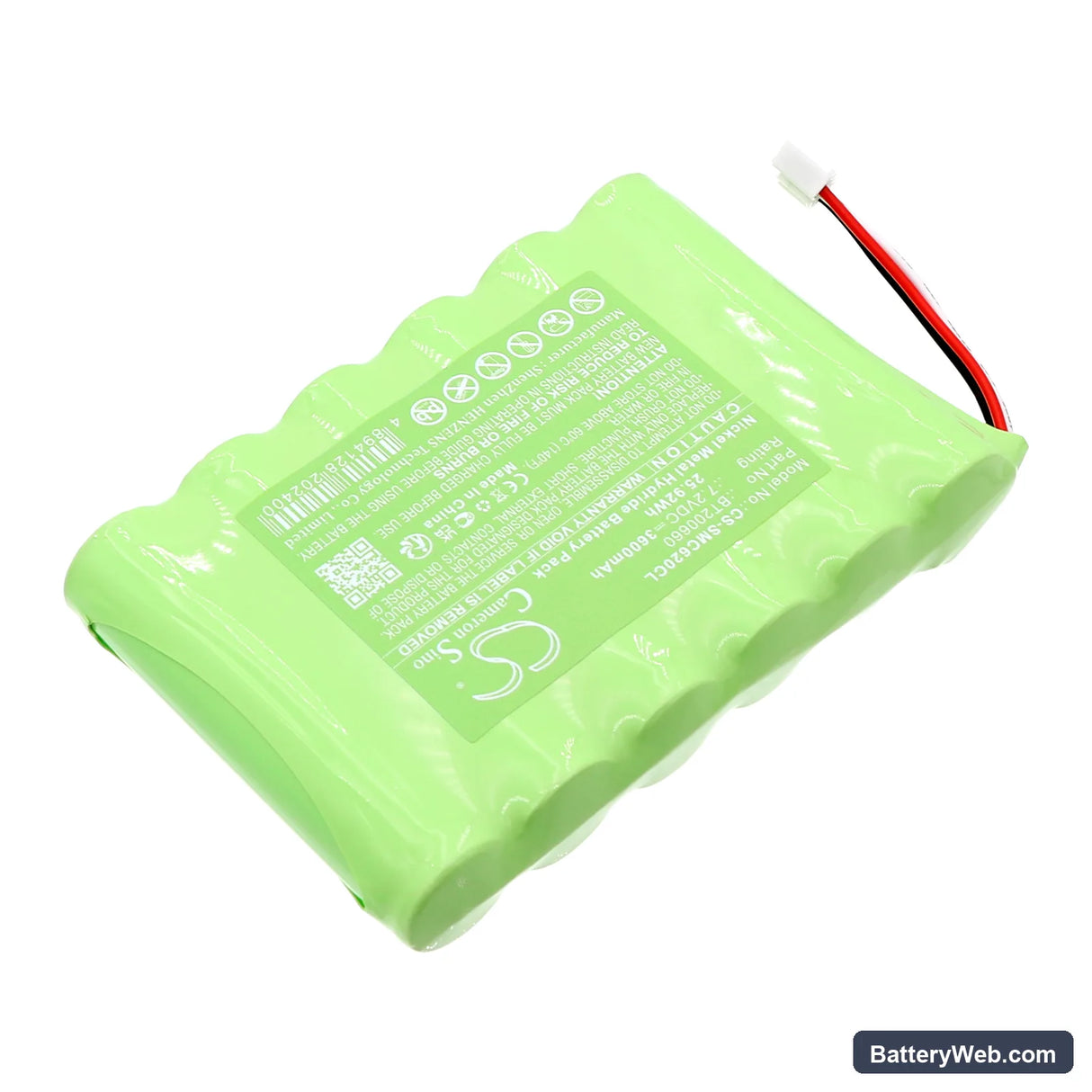 Snom C620 Sip Wireless Conference Replacement Battery, 7.2V, 3600mAh, Ni-MH 2