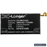 Samsung Galaxy C10 Replacement Battery, 3.85V, 3900mAh, Li-Polymer 3