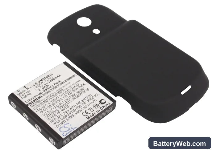 Sprint Galaxy S Replacement Battery, 3.7V, 2400mAh, Li-ion 2
