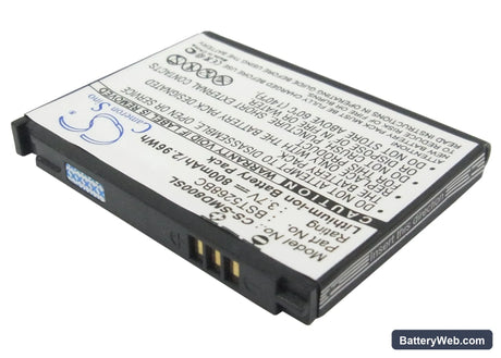 Samsung SGH-D808 Replacement Battery, 3.7V, 800mAh, Li-ion 2