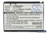 Samsung SGH-D808 Replacement Battery, 3.7V, 800mAh, Li-ion 5