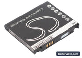 Samsung SGH-D908 Replacement Battery, 3.7V, 700mAh, Li-ion 4