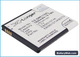 Samsung SHV-E120S Replacement Battery, 3.7V, 1800mAh, Li-ion 1
