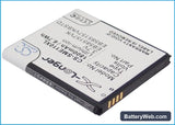 Samsung SHV-E120S Replacement Battery, 3.7V, 1800mAh, Li-ion 2
