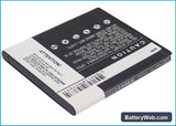 Samsung SHV-E120S Replacement Battery, 3.7V, 1800mAh, Li-ion 3