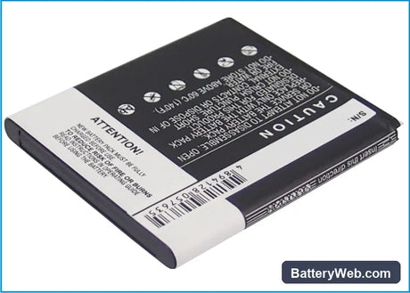 Samsung SHV-E120S Replacement Battery, 3.7V, 1800mAh, Li-ion 3