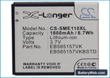 Samsung SHV-E120S Replacement Battery, 3.7V, 1800mAh, Li-ion 5