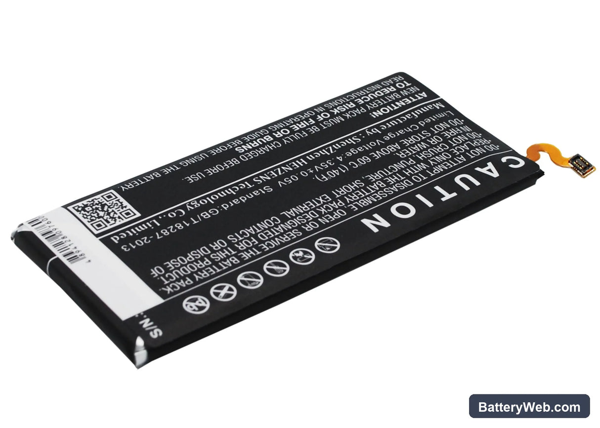 Samsung Galaxy E5 Replacement Battery, 3.8V, 2400mAh, Li-Polymer 5
