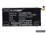 Samsung Galaxy E7 Replacement Battery, 3.8V, 2950mAh, Li-Polymer 1