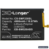 Samsung Galaxy M23 5G Replacement Battery, 3.85V, 4900mAh, Li-Polymer 3