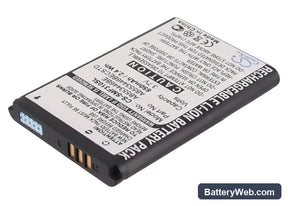 Samsung SGH-F318 Replacement Battery, 3.7V, 650mAh, Li-ion 1