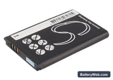 Samsung SGH-F318 Replacement Battery, 3.7V, 650mAh, Li-ion 3