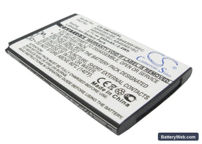 Samsung SGH-F400 Replacement Battery, 3.7V, 650mAh, Li-ion 1