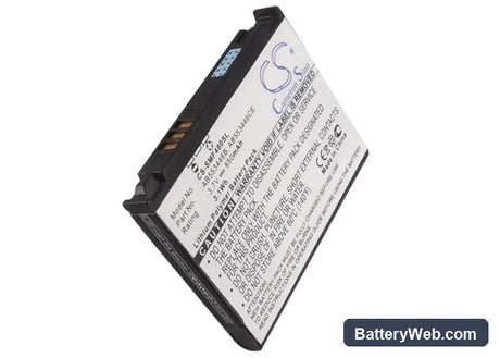 Samsung SGH-A767 Replacement Battery, 3.7V, 850mAh, Li-ion 5