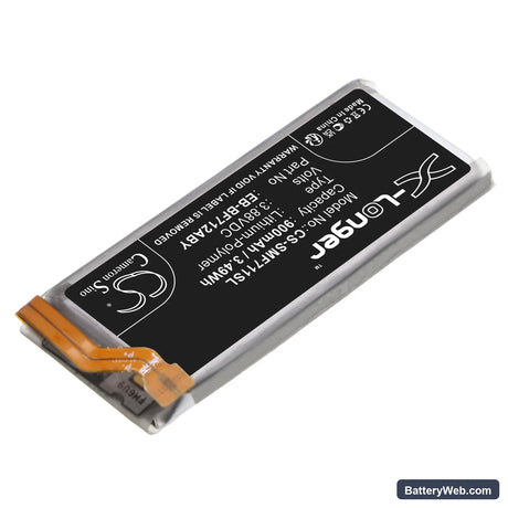 Samsung Galaxy Z Flip 3 Replacement Battery, 3.88V, 900mAh, Li-Polymer 2