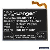 Samsung Galaxy Z Flip 3 Replacement Battery, 3.88V, 2300mAh, Li-Polymer 3