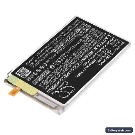 Samsung Galaxy W21 5G Replacement Battery, 3.88V, 2050mAh, Li-Polymer 2
