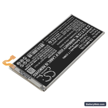 Samsung Galaxy W21 5G Replacement Battery, 3.88V, 1890mAh, Li-Polymer 2