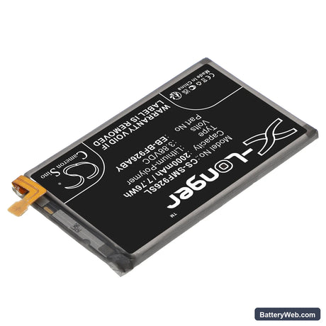 Samsung Galaxy Z Fold3 Replacement Battery, 3.88V, 2000mAh, Li-Polymer 2