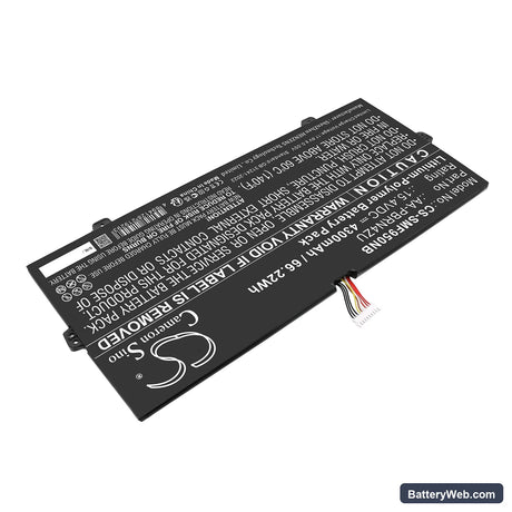 Samsung 930QCJ Replacement Battery, 15.4V, 4300mAh, Li-Polymer 2