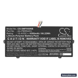 Samsung 930QCJ Replacement Battery, 15.4V, 4300mAh, Li-Polymer 3