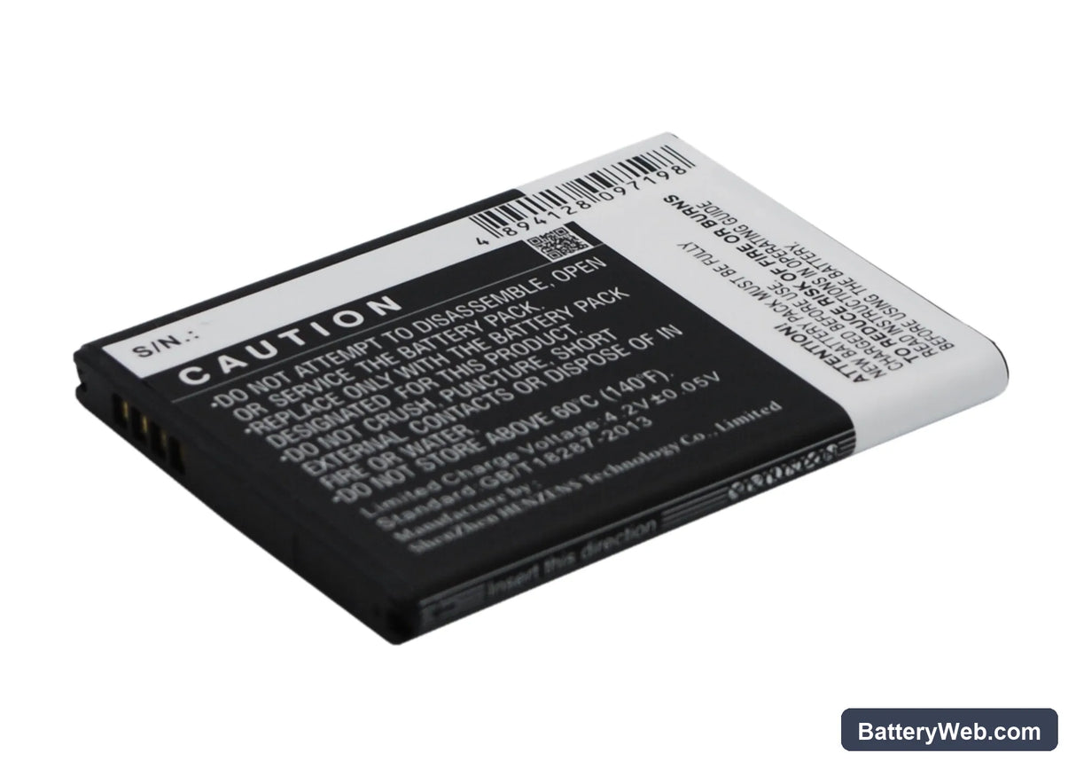 Samsung SM-G130 Replacement Battery, 3.7V, 1300mAh, Li-ion 4