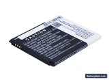 Samsung SM-G3139D Replacement Battery, 3.8V, 1550mAh, Li-ion 3