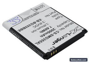 Samsung SM-G355 Replacement Battery, 3.8V, 2000mAh, Li-ion 1
