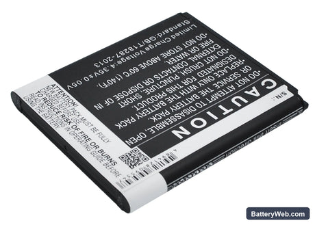 Samsung SM-G355 Replacement Battery, 3.8V, 2000mAh, Li-ion 4