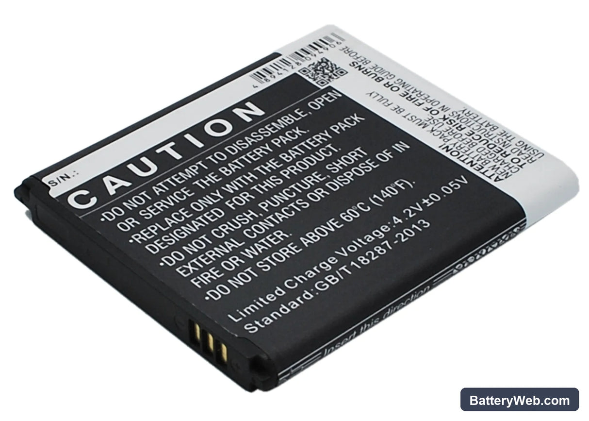 Samsung SM-G3588 Replacement Battery, 3.7V, 2000mAh, Li-ion 3