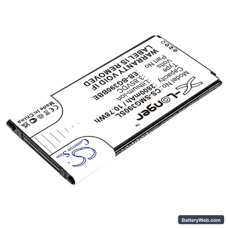 Samsung Galaxy Xcover 4 Replacement Battery, 3.85V, 2800mAh, Li-ion 2
