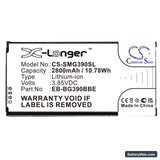 Samsung Galaxy Xcover 4 Replacement Battery, 3.85V, 2800mAh, Li-ion 3