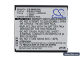 Samsung Galaxy Core Max Replacement Battery, 3.85V, 2000mAh, Li-ion 1
