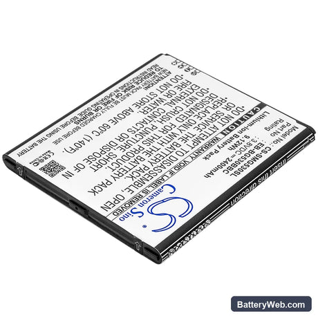 Samsung Replacement Battery, 3.8V, 2400mAh, Li-ion 2